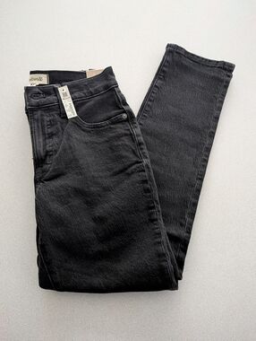 Madewell Mid-Rise Perfect Vintage Jean Black Size 23